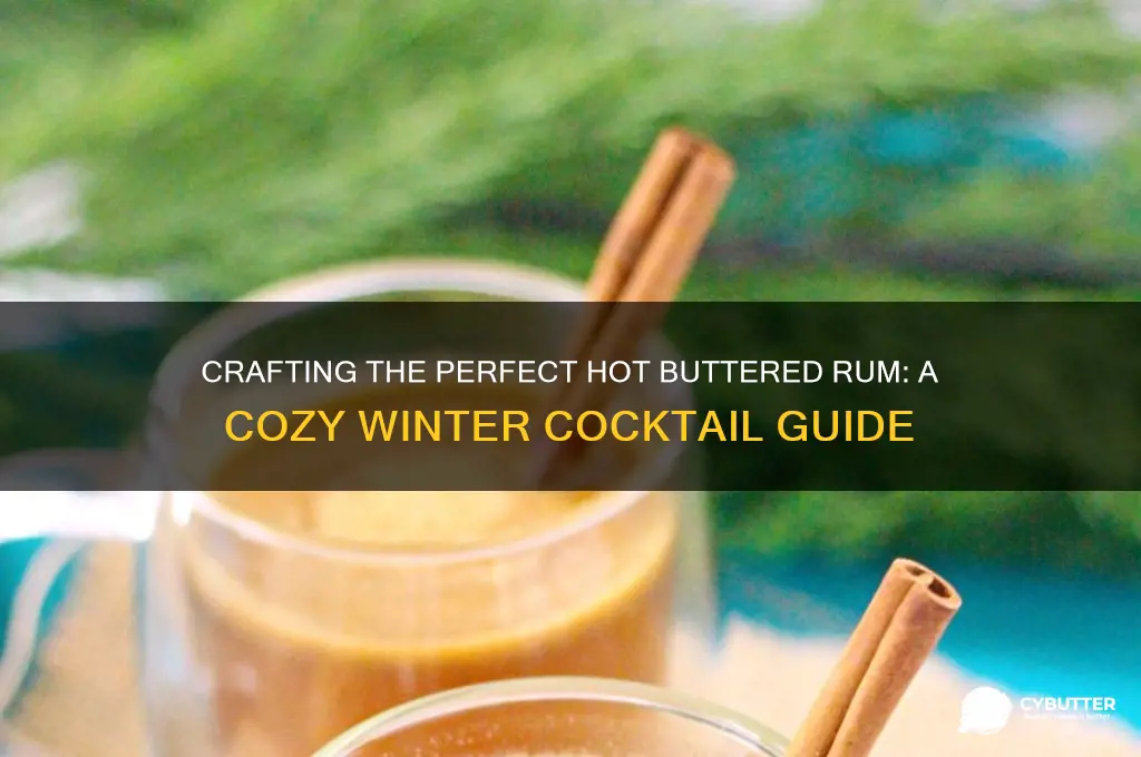 how to make a good hot butter rum