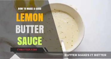 Mastering Lemon Butter Sauce: Simple Steps for Perfect Flavor Balance