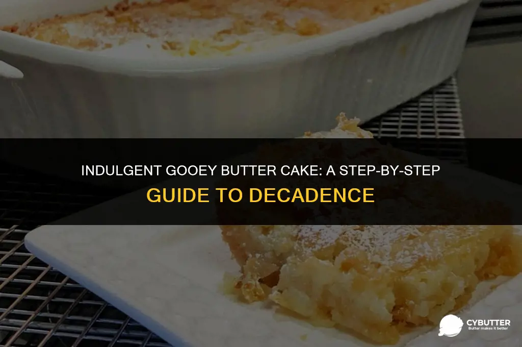 how to make a gooey butter cake