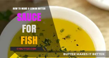 Delicious Lemon Butter Sauce: A Perfect Pairing for Your Fish Dishes