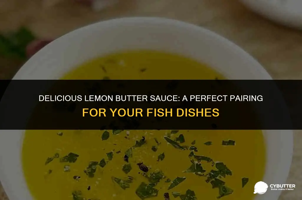 how to make a lemon butter sauce for fish