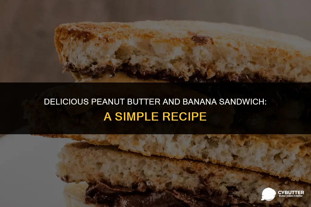 how to make a peanut butter and banana sandwich