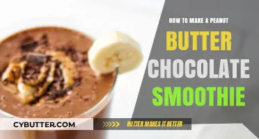 Blend Your Way to Bliss: Peanut Butter Chocolate Smoothie Recipe
