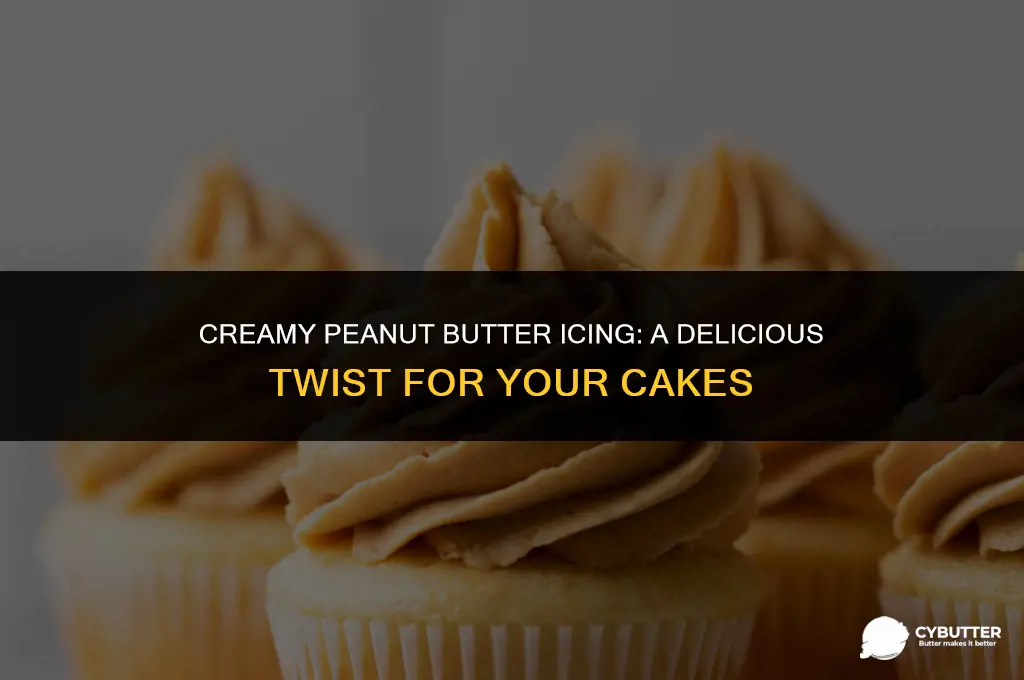how to make a peanut butter icing