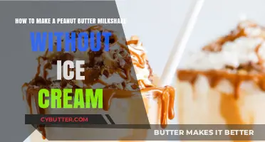 Creamy Peanut Butter Milkshake: No Ice Cream Required!