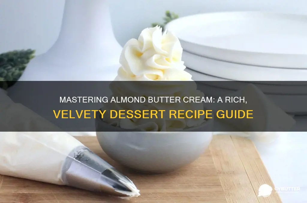 how to make a really good almond butter cream