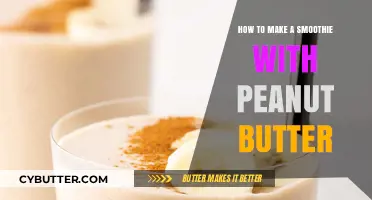 Blend Your Way to Bliss: Peanut Butter Smoothie Perfection