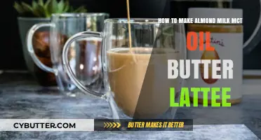 Creamy Almond Milk MCT Oil Butter Latte: A Keto-Friendly Delight