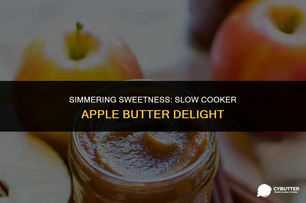 how to make apple butter in a slow cooker
