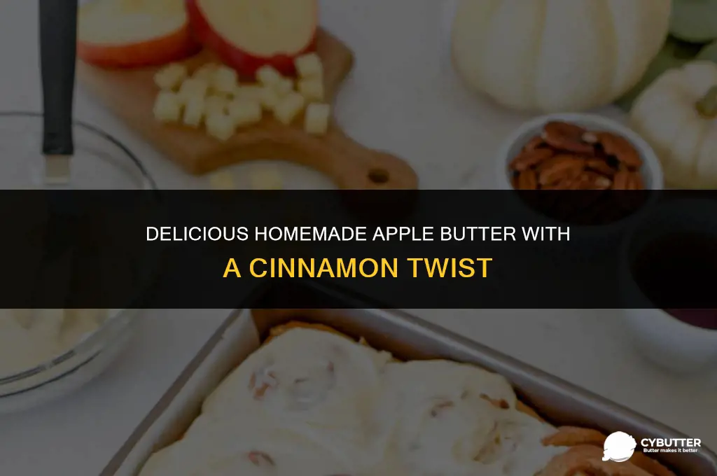 how to make apple butter with cinnamon oil