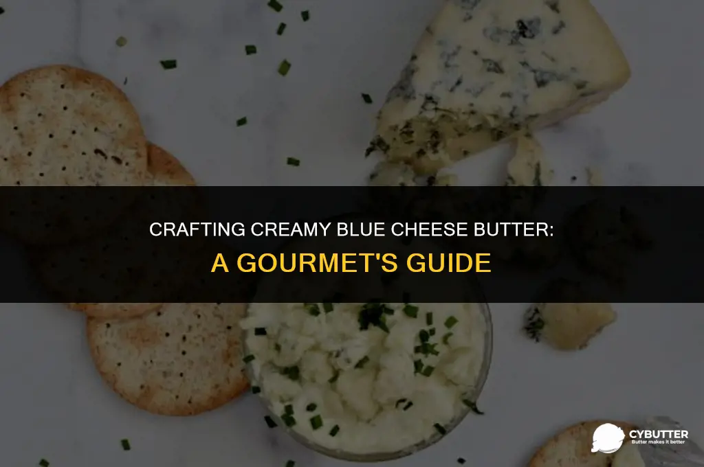 how to make blue cheese butter