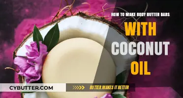 Crafting Luxurious Body Butter Bars with Nourishing Coconut Oil