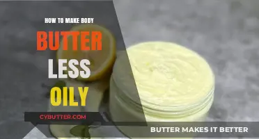 Crafting Non-Greasy Body Butter: A Simple Guide