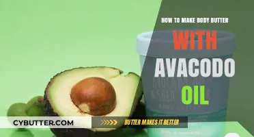 Nourish Your Skin: Homemade Avocado Oil Body Butter Recipe