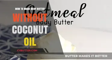 Homemade Body Butter: Nourishing Alternatives to Coconut Oil