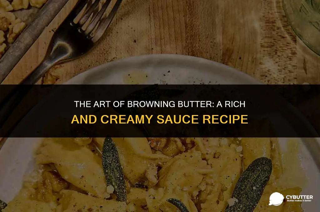how to make browned butter sauce