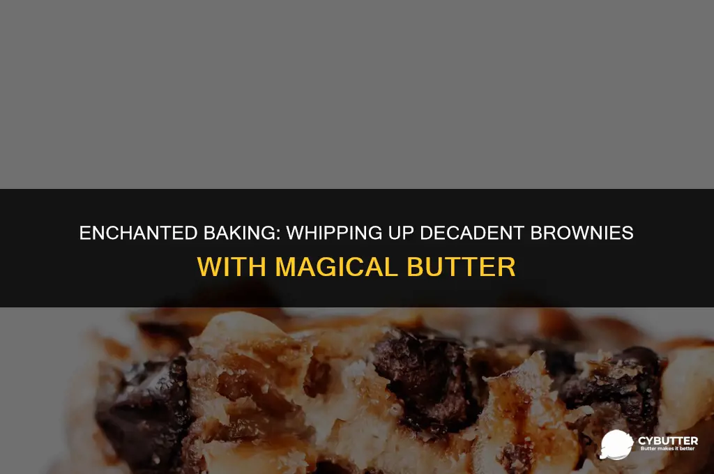 how to make brownies with magical butter
