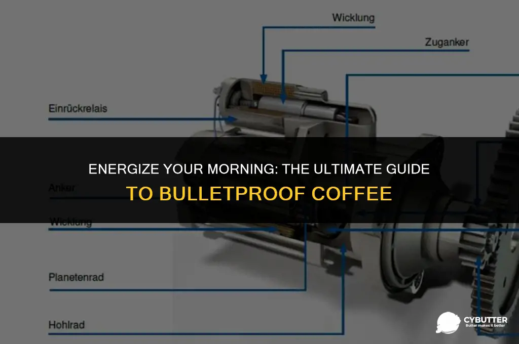 how to make bulletproof coffee with butter and coconut oil