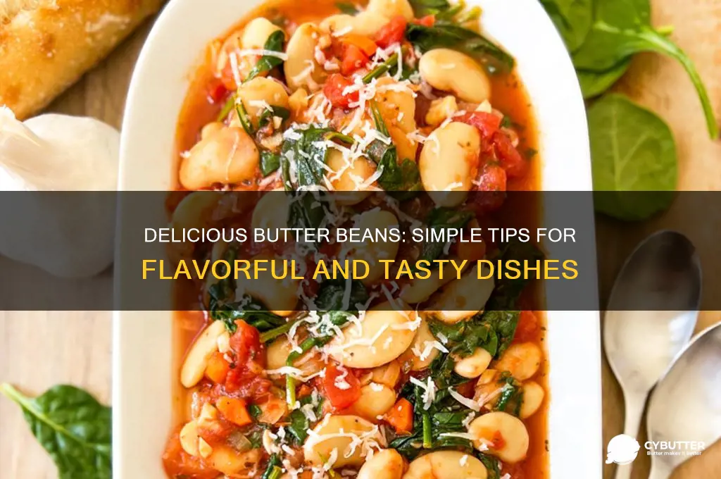 how to make butter beans taste good