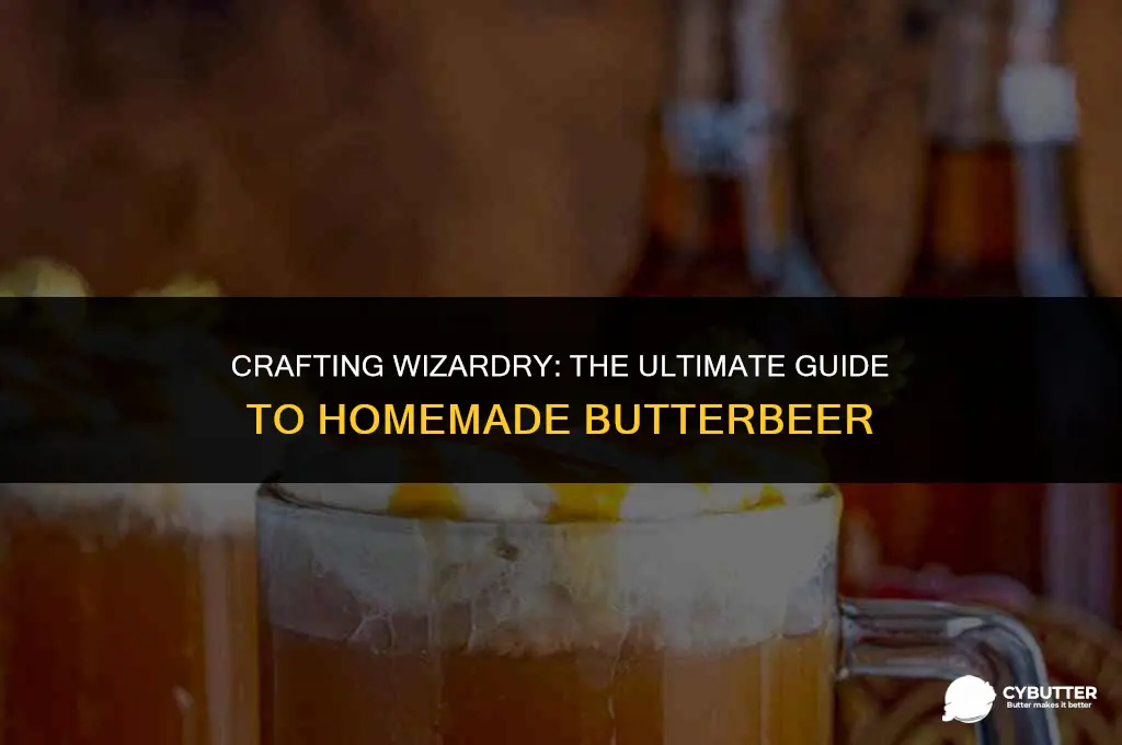 how to make butter beer at home