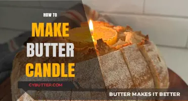 Crafting Warmth: A Simple Guide to Making Butter Candles