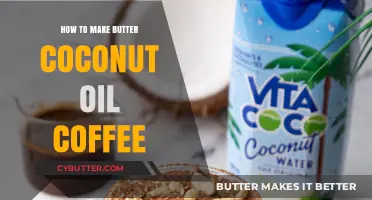 Rich and Creamy: The Perfect Butter Coconut Oil Coffee Recipe