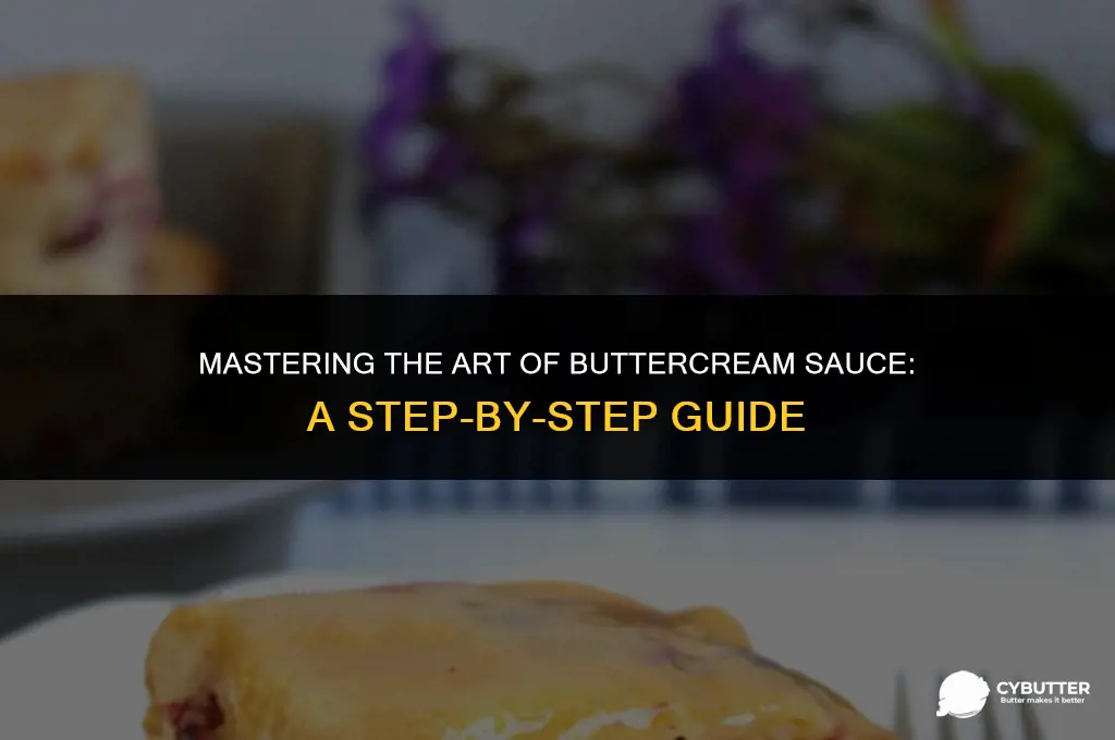 how to make butter cream sauce