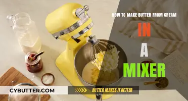 Whipped to Perfection: Homemade Butter in a Mixer Made Easy