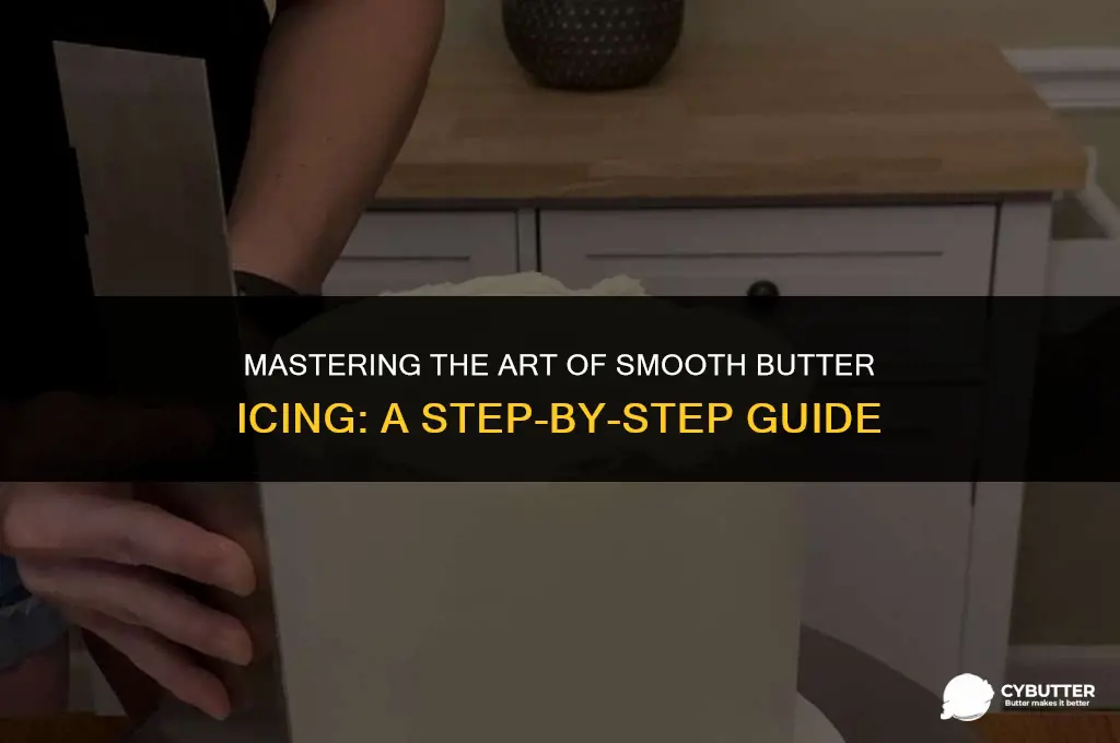 how to make butter icing smooth