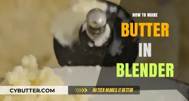 Blending Your Way to Homemade Butter: A Simple Guide