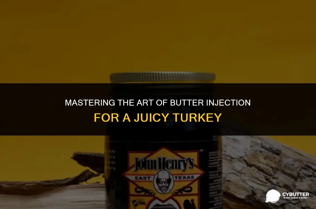 how to make butter injection for turkey