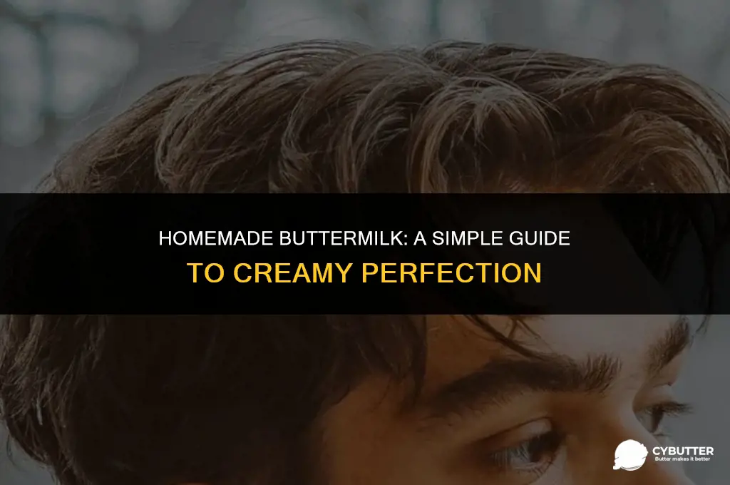 how to make butter milk at home