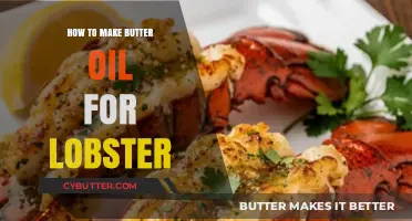 Crafting Rich Butter Oil for Perfectly Cooked Lobster