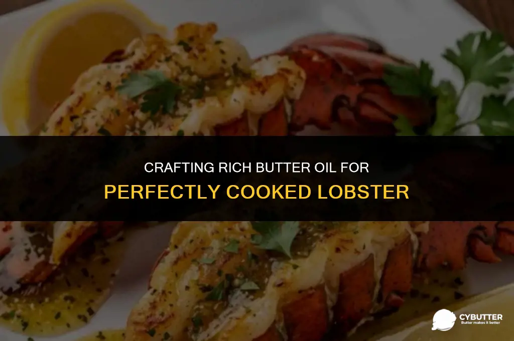 how to make butter oil for lobster