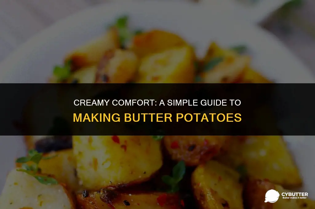 how to make butter potatoes