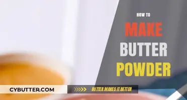 From Scratch to Shelf: The Art of Making Butter Powder