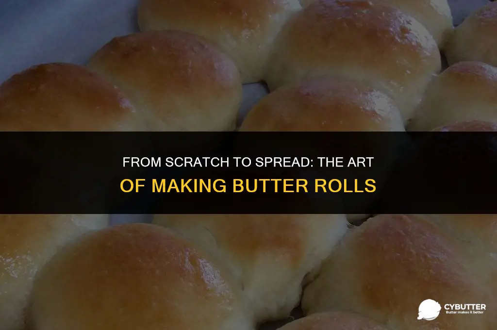 how to make butter rolls