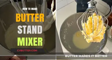 Effortless Butter Making: A Stand Mixer Guide