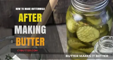 From Butter to Buttermilk: A Simple Homemade Recipe