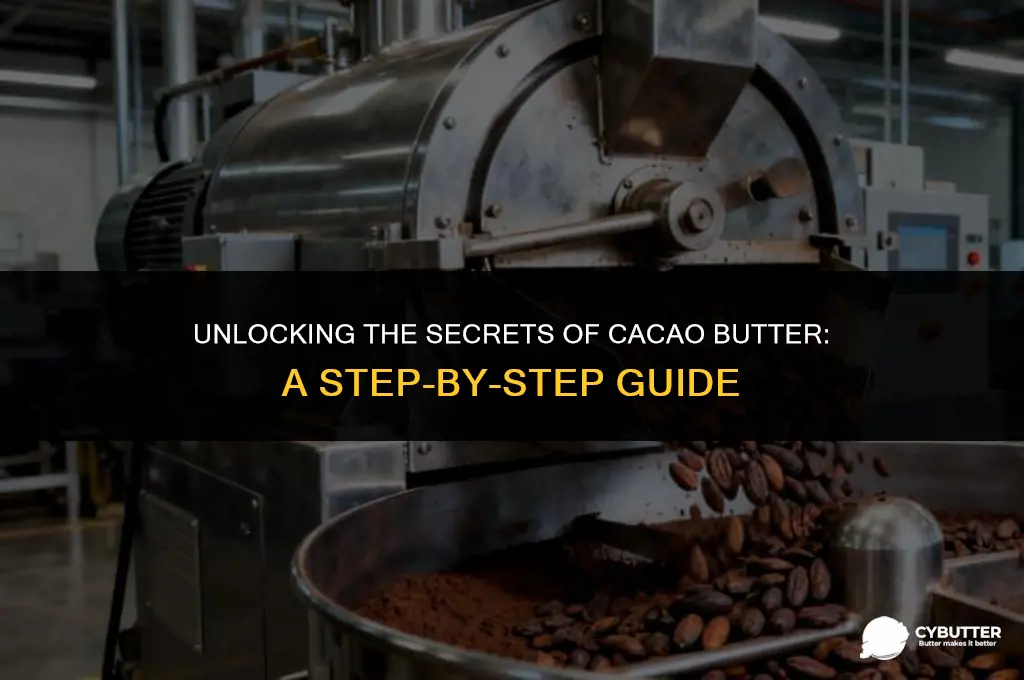 how to make cacao butter