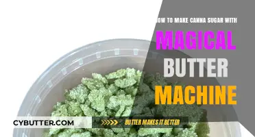 Crafting Sweet Magic: Canna Sugar Made Easy with Magical Butter