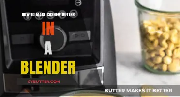 Blending Creamy Cashew Butter: A Simple, Nutty Delight