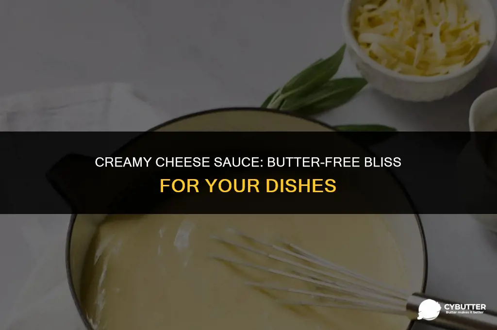 how to make cheese sauce without butter