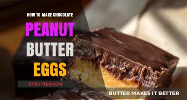 Delicious DIY: Crafting Chocolate Peanut Butter Easter Eggs