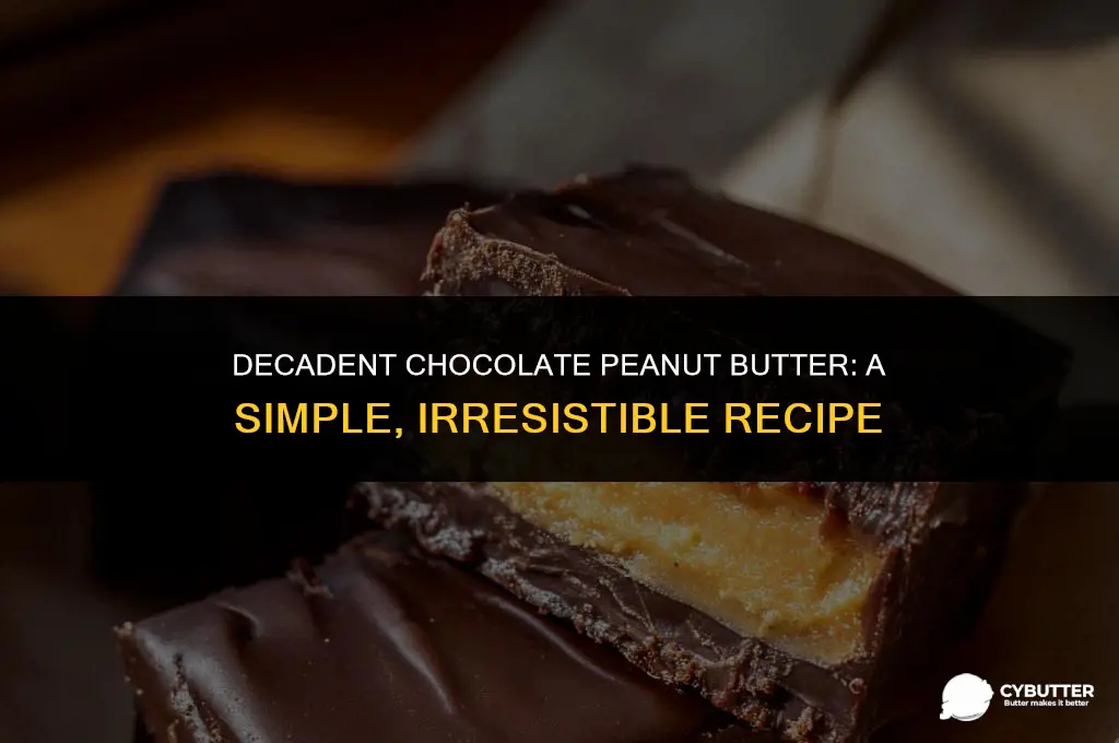 how to make chocolate peanut butter