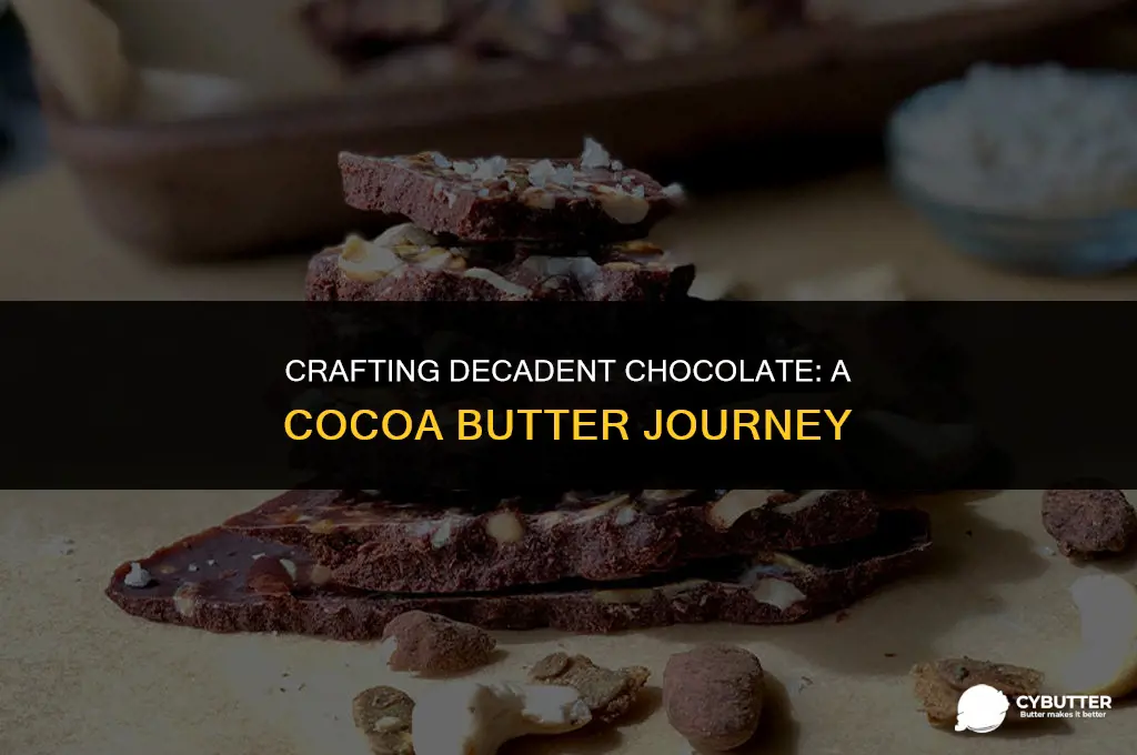 how to make chocolate with cocoa butter