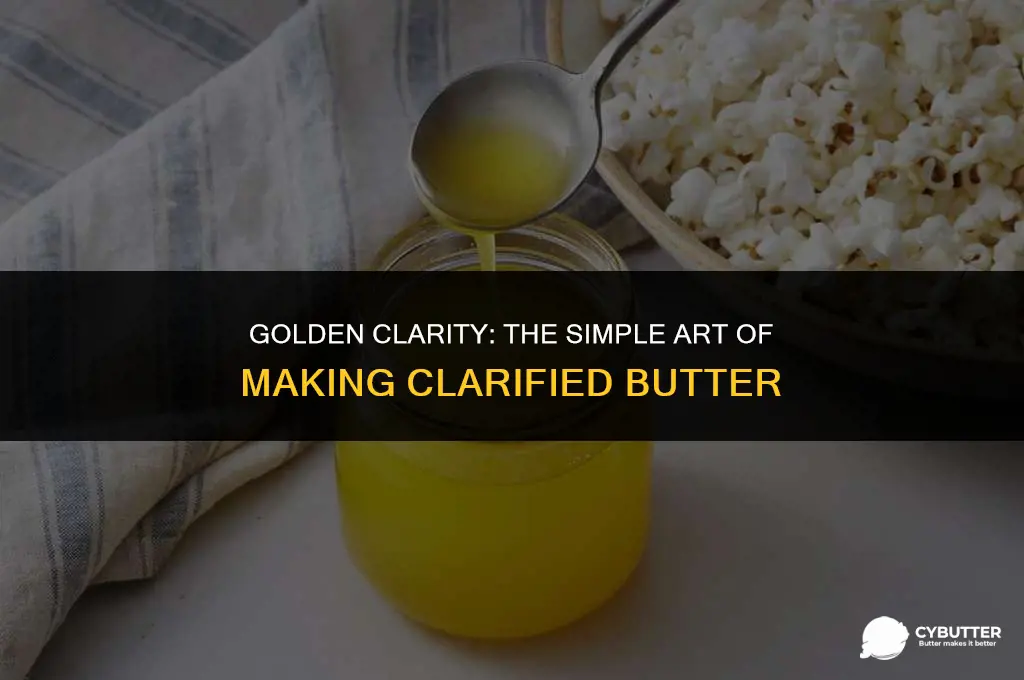 how to make clarified butter