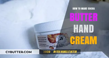Homemade Cocoa Butter Hand Cream: Nourish Your Skin Naturally