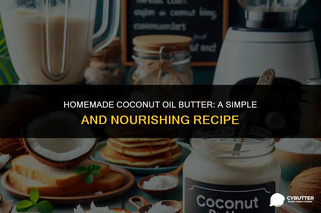 how to make coconut oil butter