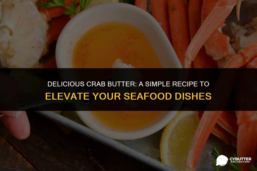 how to make crab butter